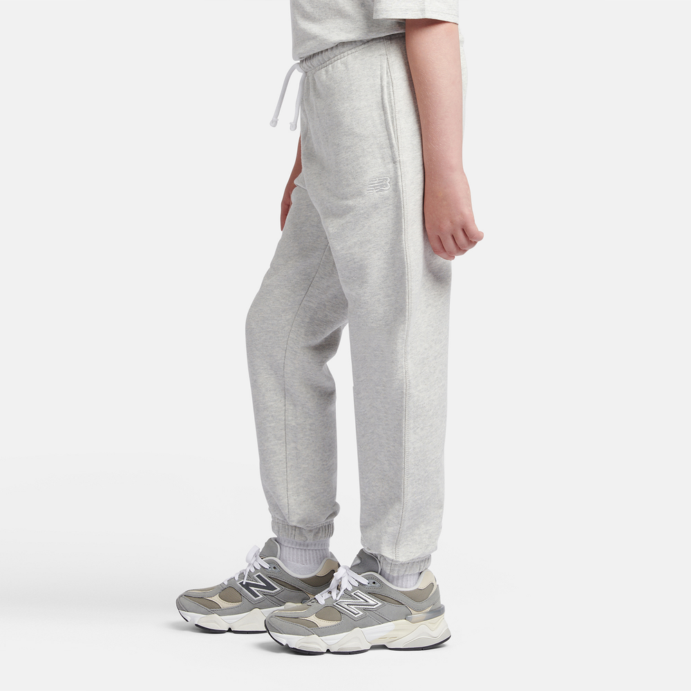 Spodnie dziecięce New Balance LAKB0060AHH – szare