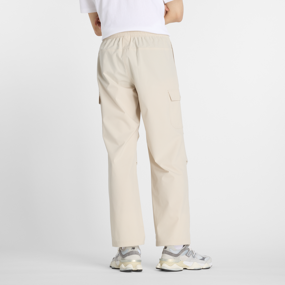 Spodnie męskie New Balance MP51538TWF – beżowe