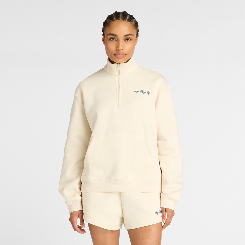 Bluza damska New Balance WT53513LIN – beżowa