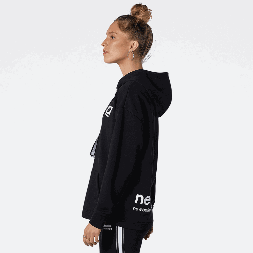 Bluza New Balance WT13519BK - czarna
