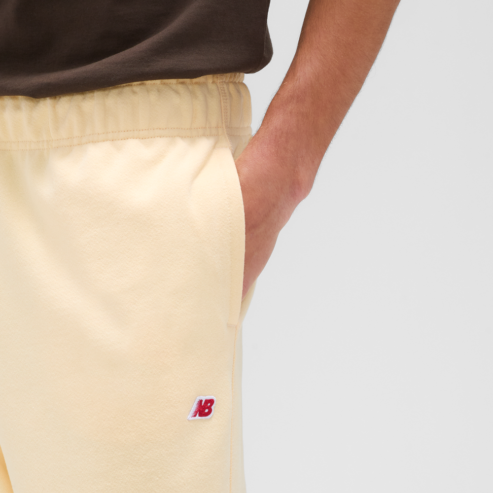 Spodnie męskie New Balance MADE in USA MP43547CAU – żółte