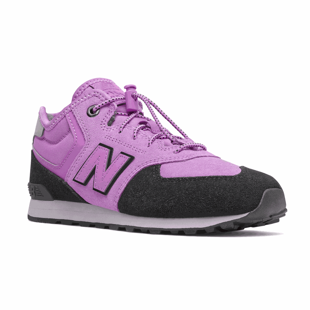 Buty New Balance GV574HXG - fioletowe