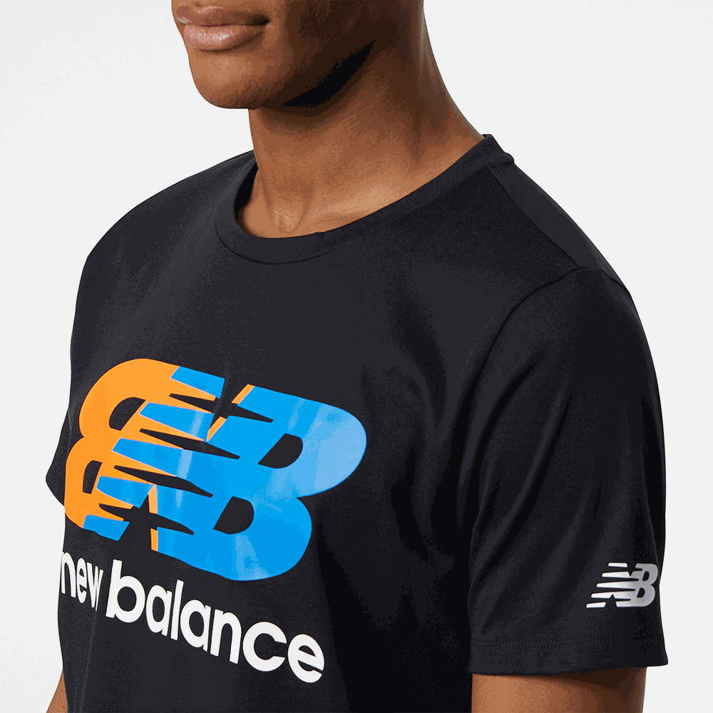 Koszulka New Balance MT11071BM - czarna
