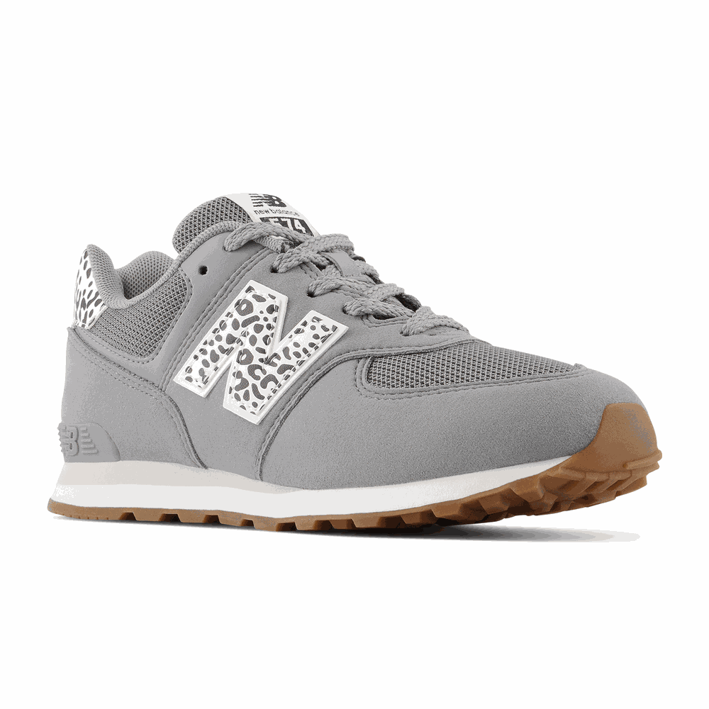 Buty dziecięce New Balance GC574AL1 – szare