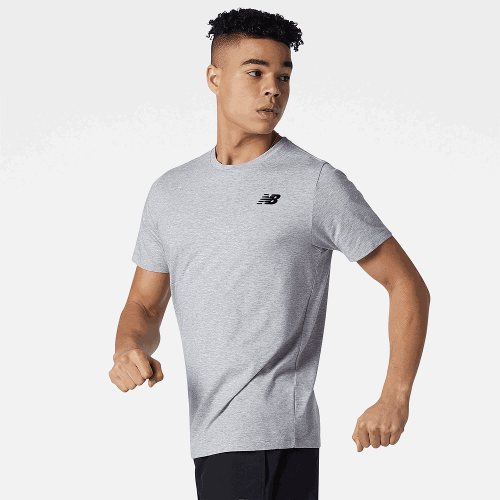 Koszulka męska New Balance MT11070AG – szara