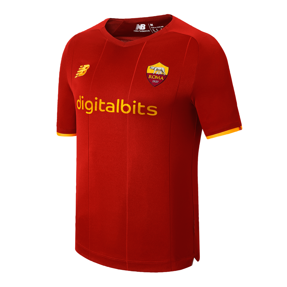 Koszulka New Balance AS Roma JT130210HME – czerwona