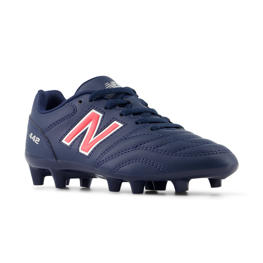 Korki dziecięce New Balance 442 ACADEMY JNR FG V2 JS43FMP2 – granatowe