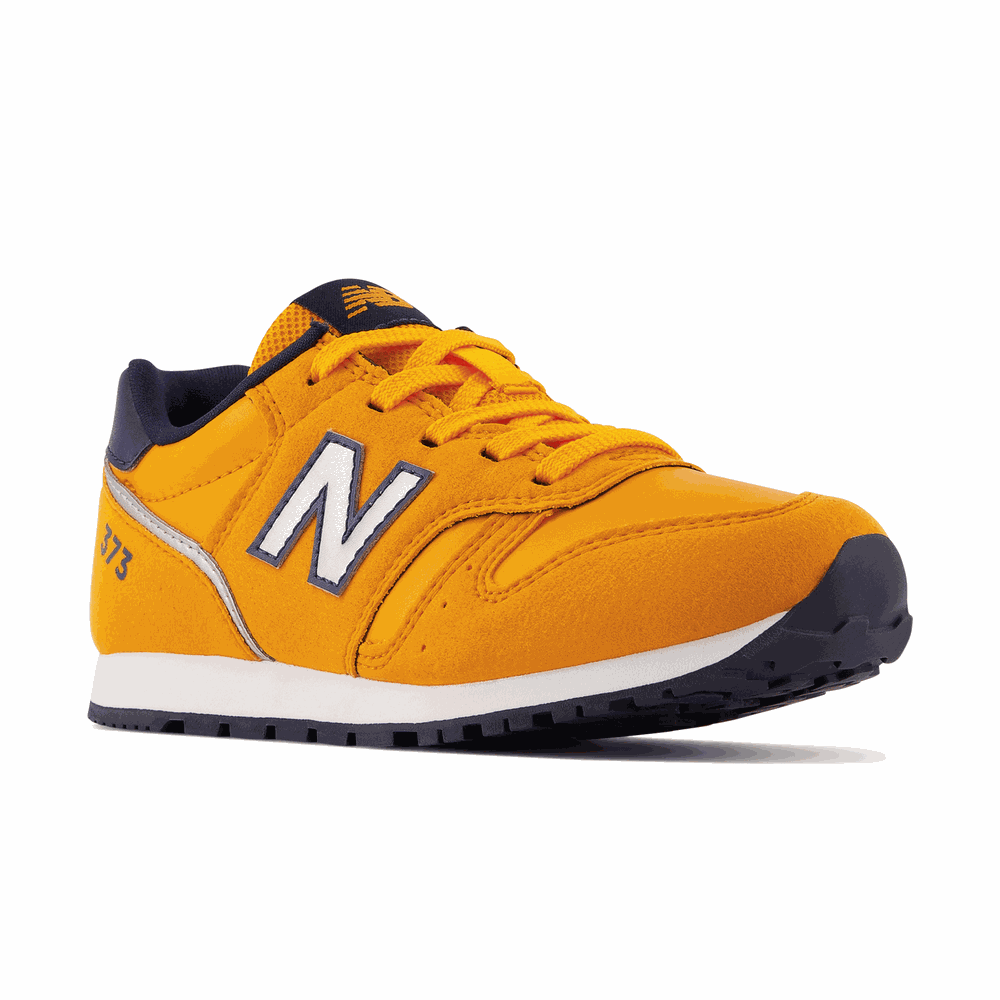 Buty dziecięce New Balance YC373XH2 – pomarańczowe