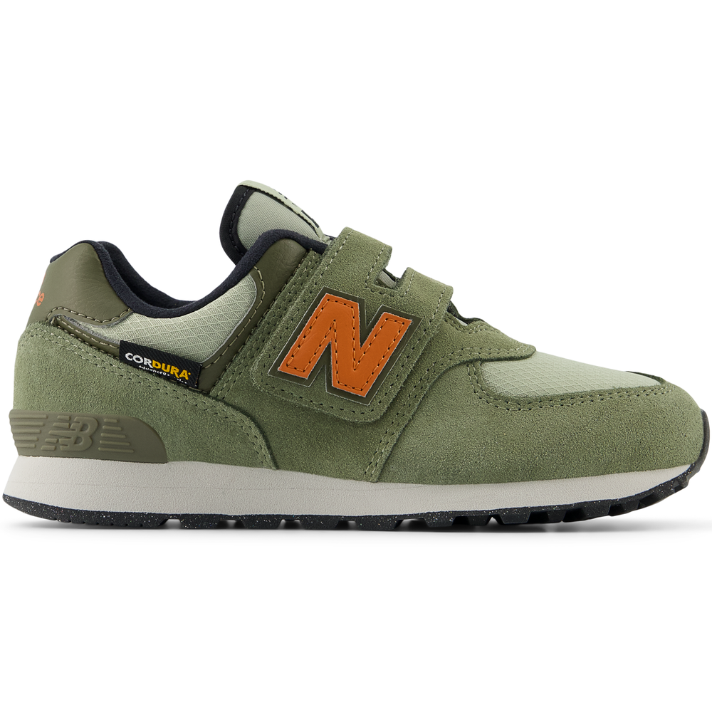 Buty dziecięce New Balance PV574SOF – zielone