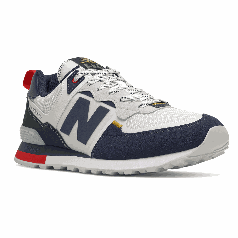 Buty New Balance ML574IX2 – granatowo–białe