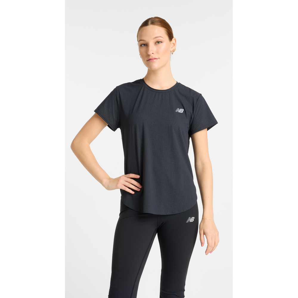 Koszulka damska New Balance WT51227BK – czarna