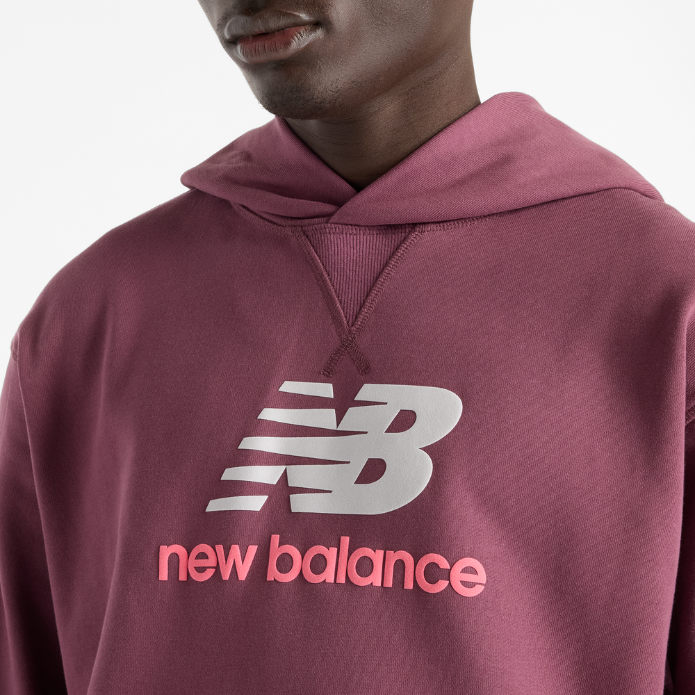 Bluza męska New Balance MT51512FDP – różowa