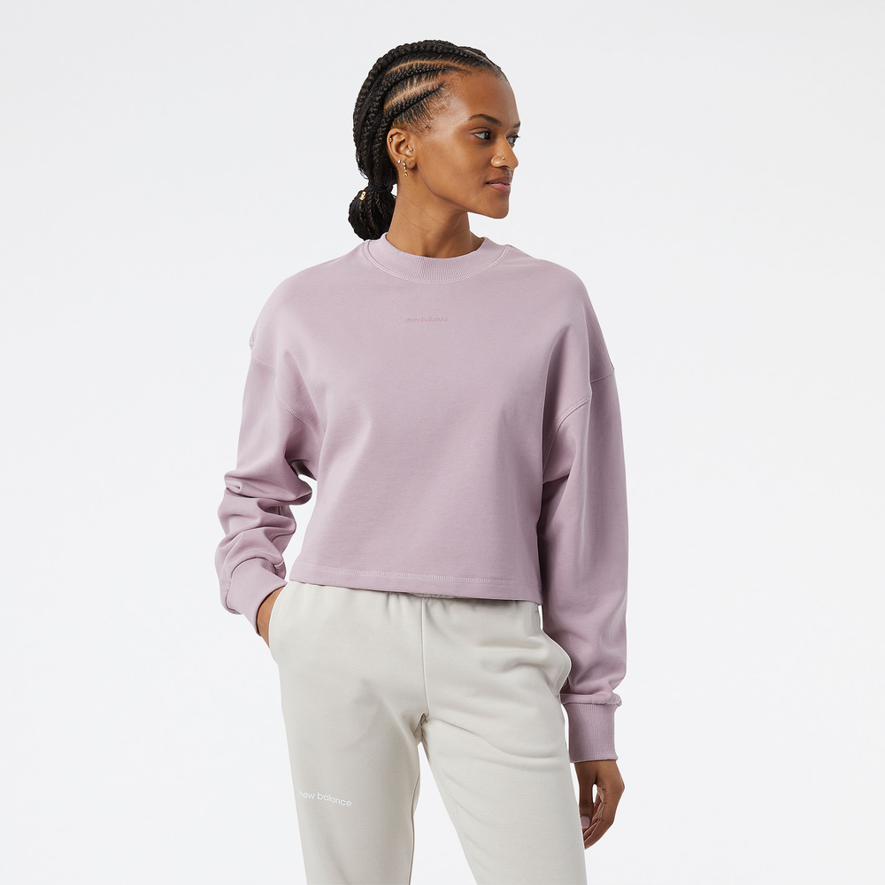 Bluza damska New Balance WT23555VSW – fioletowa