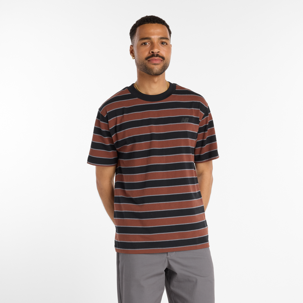 Koszulka męska New Balance Numeric MT53700BK – brązowa