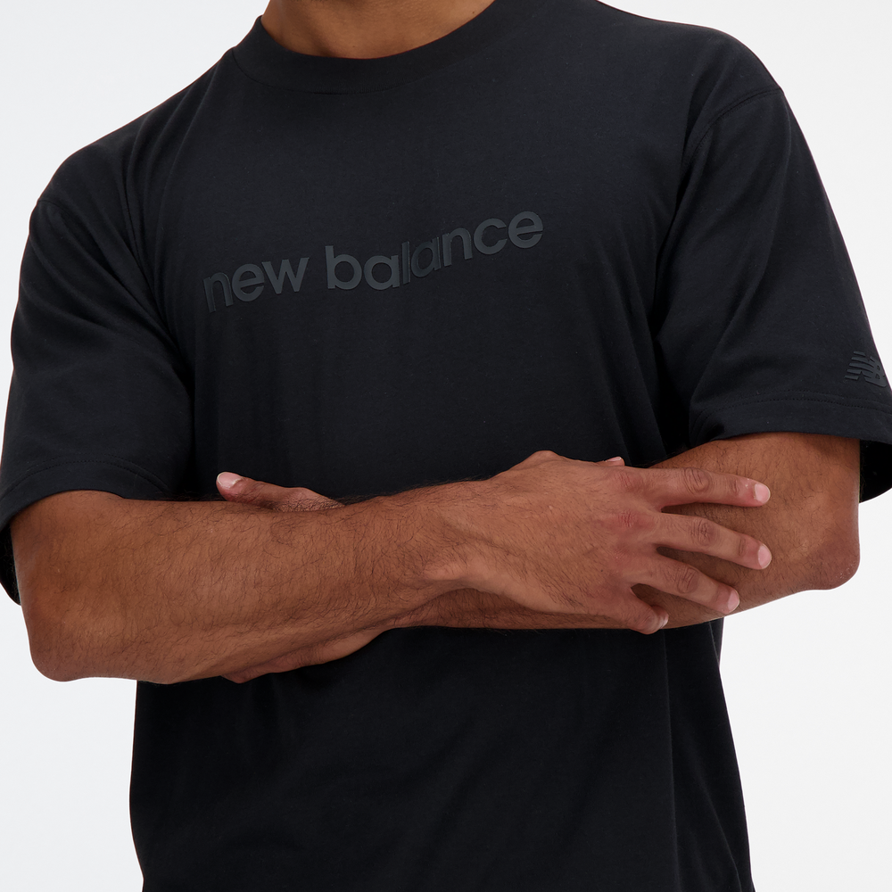 Koszulka męska New Balance MT41559BK – czarna