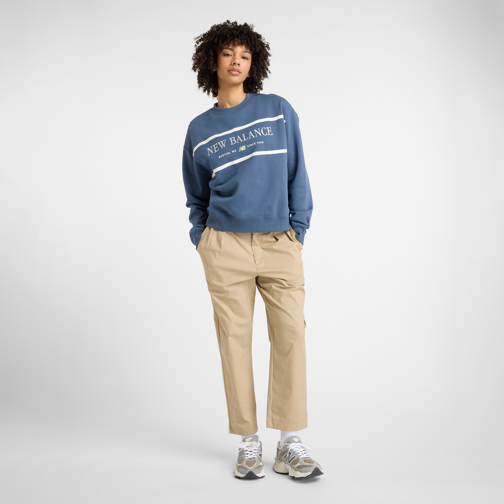 Bluza damska New Balance WT51923VTI – niebieska