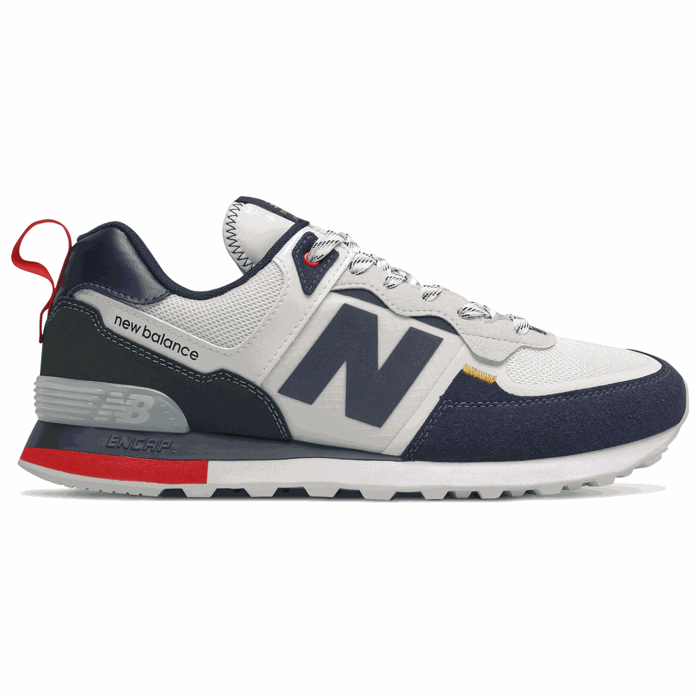 Buty New Balance ML574IX2 – granatowo–białe