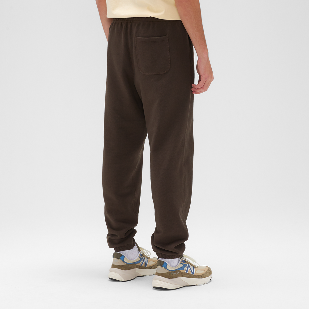 Spodnie męskie New Balance MADE in USA MP43547RHE – brązowe