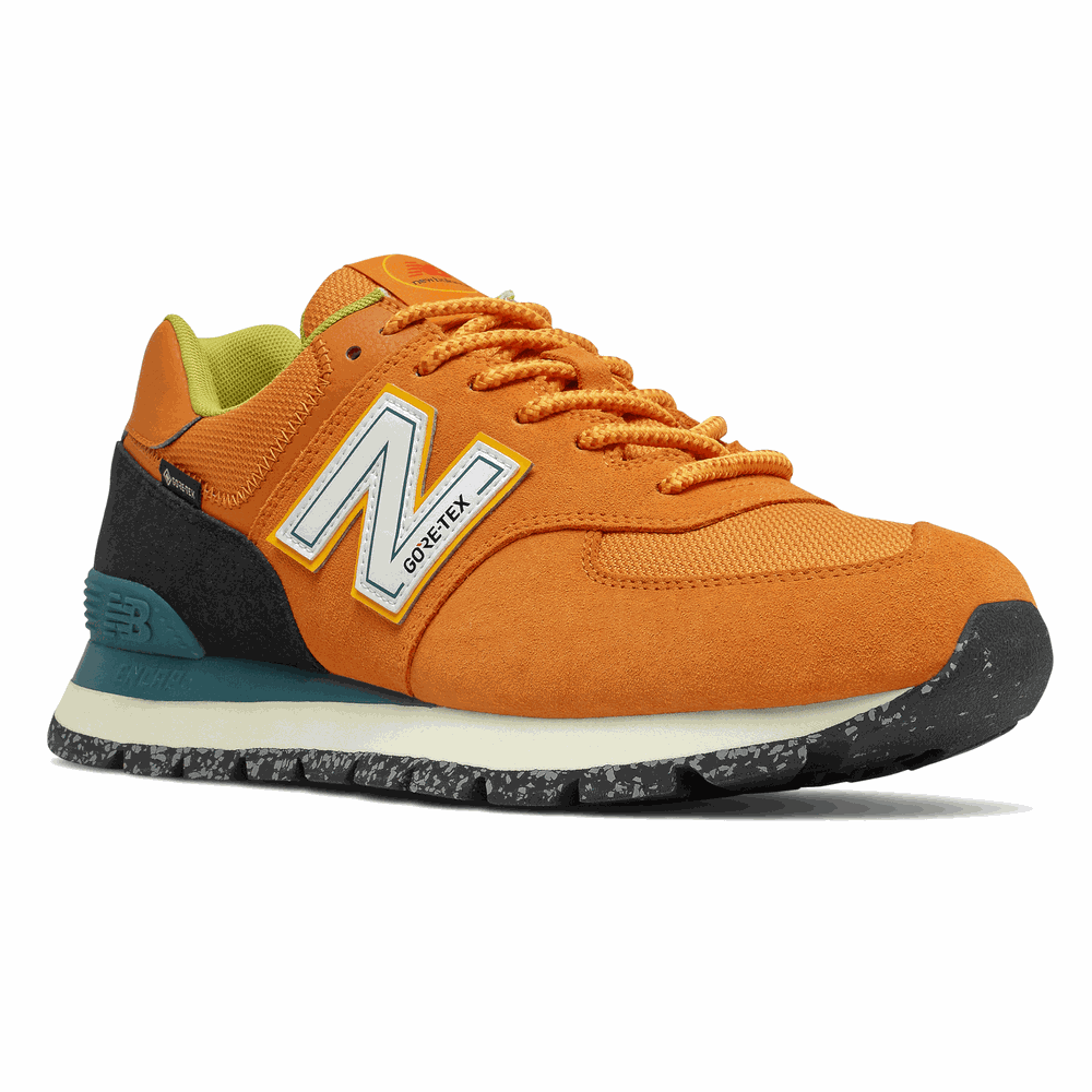 Buty New Balance M574DGEX Gore–Tex – pomarańczowe