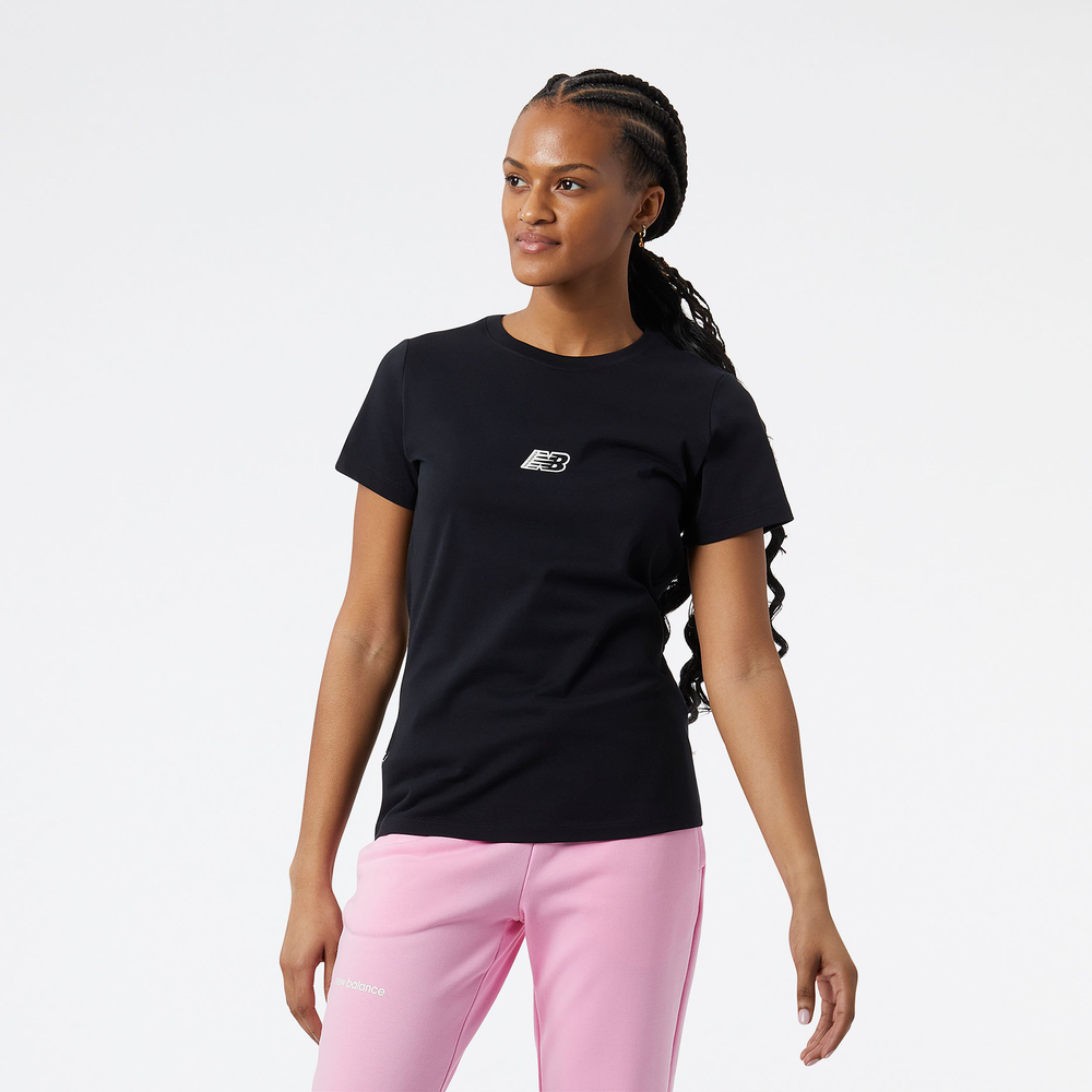 Koszulka damska New Balance WT23515BK – czarna