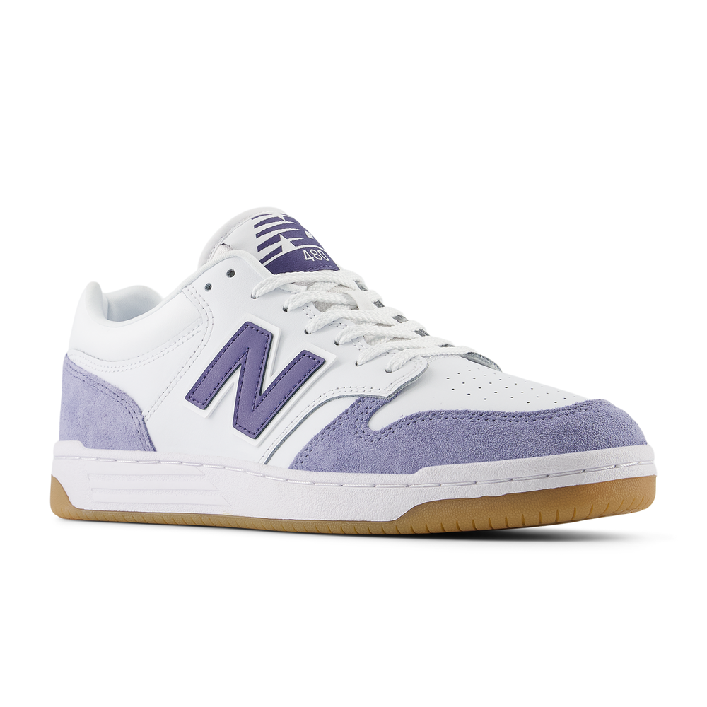 Buty unisex New Balance BB480LXB – białe