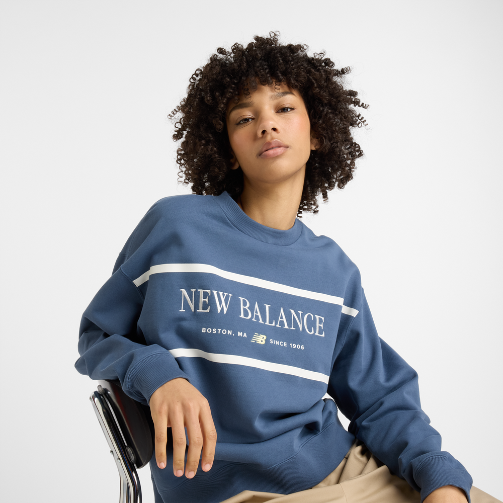 Bluza damska New Balance WT51923VTI – niebieska