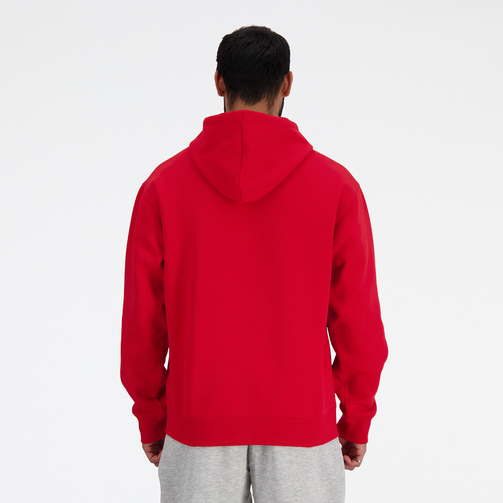 Bluza męska New Balance MT41501TRE – czerwona