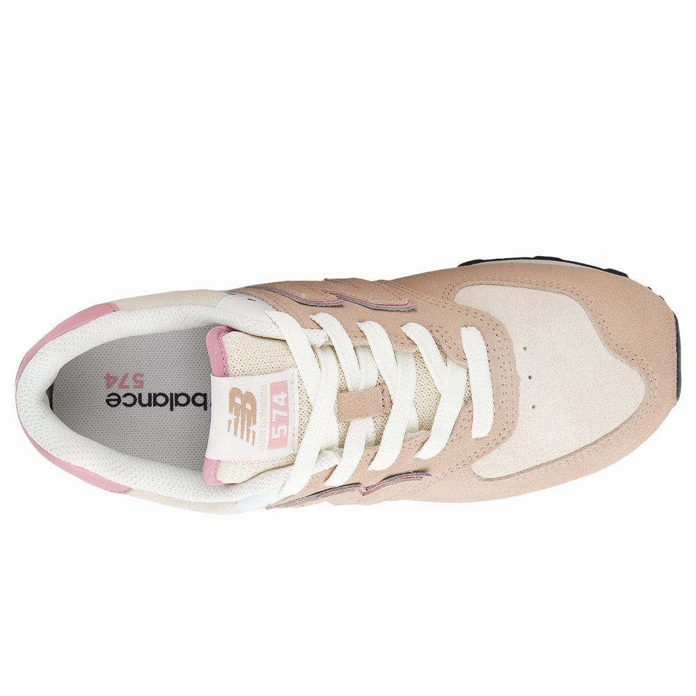 Buty dziecięce New Balance GC574QTC – beżowe
