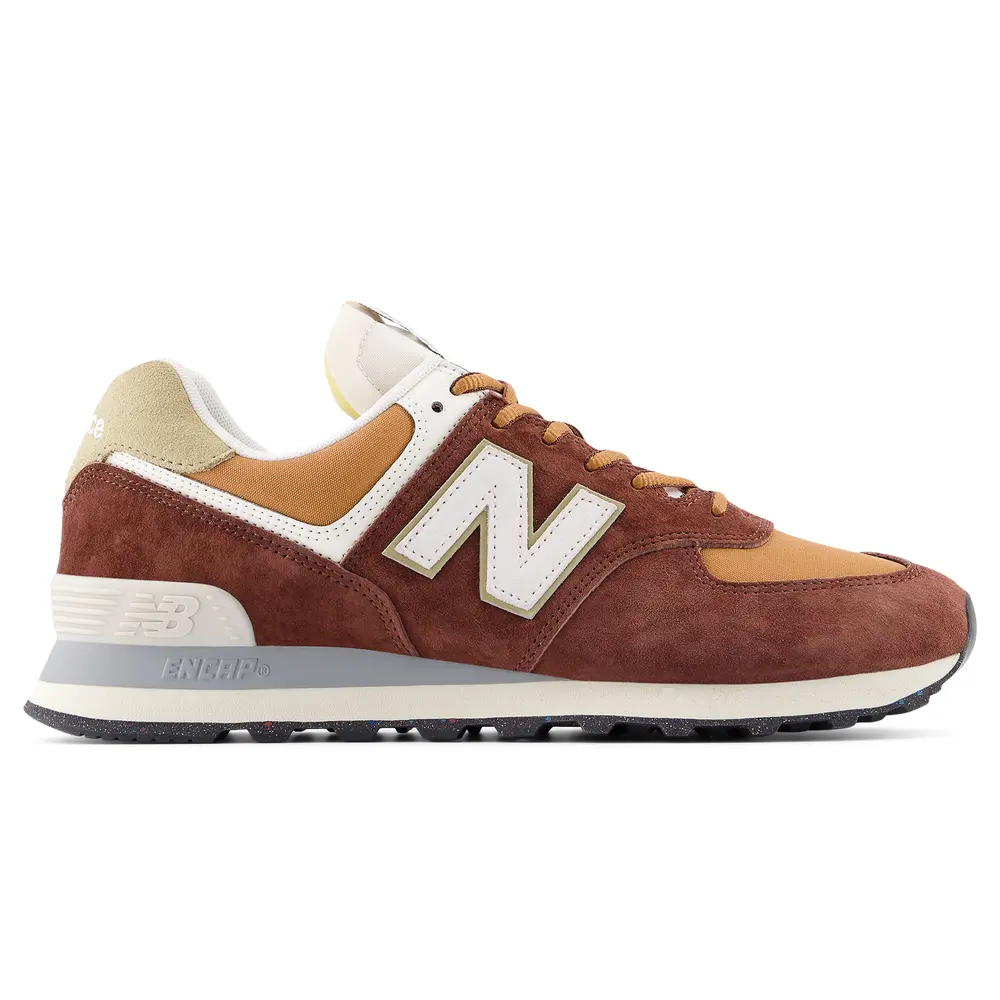 Buty unisex New Balance U574MRR – bordowe
