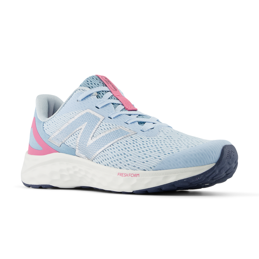 Buty dziecięce New Balance Fresh Foam Arishi v4 GPARIYB4 – niebieskie