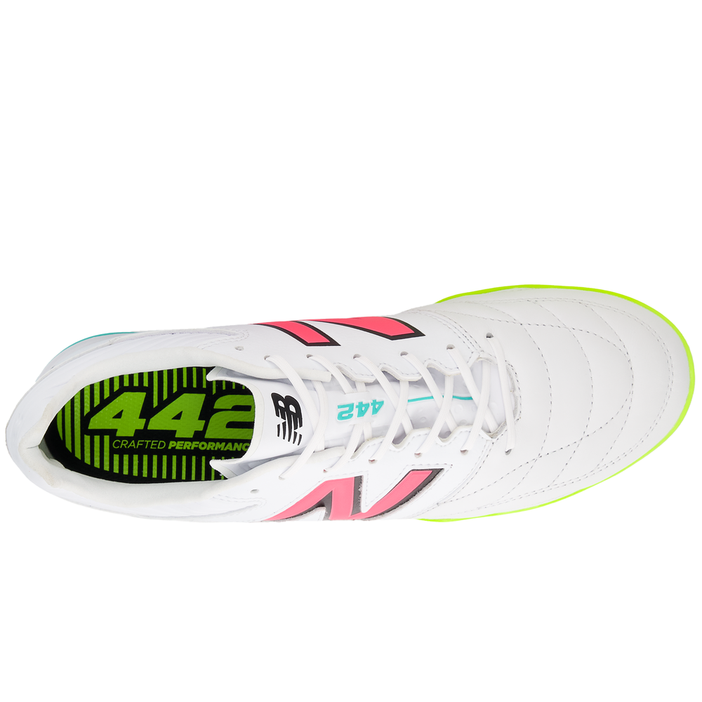 Halówki męskie New Balance 442 V2 PRO IN MS41IWH2 – białe