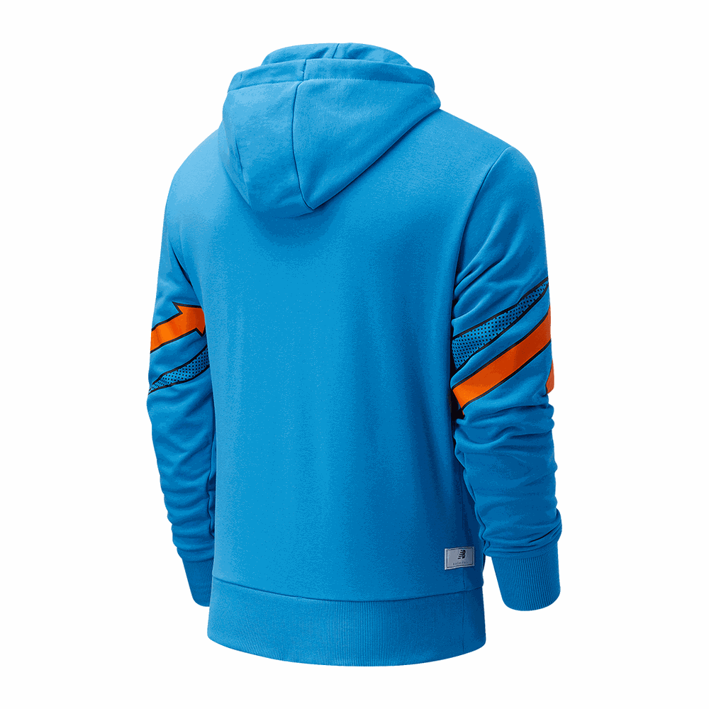 Bluza New Balance MT13583HLU – niebieska