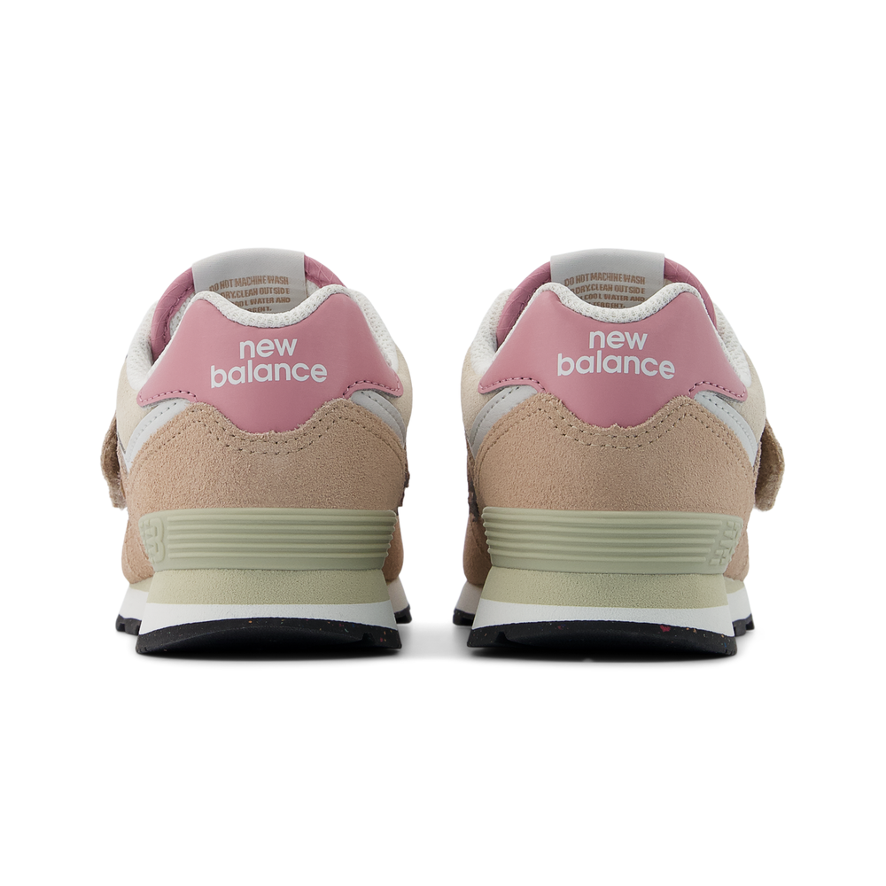 Buty dziecięce New Balance PV574QTC – beżowe