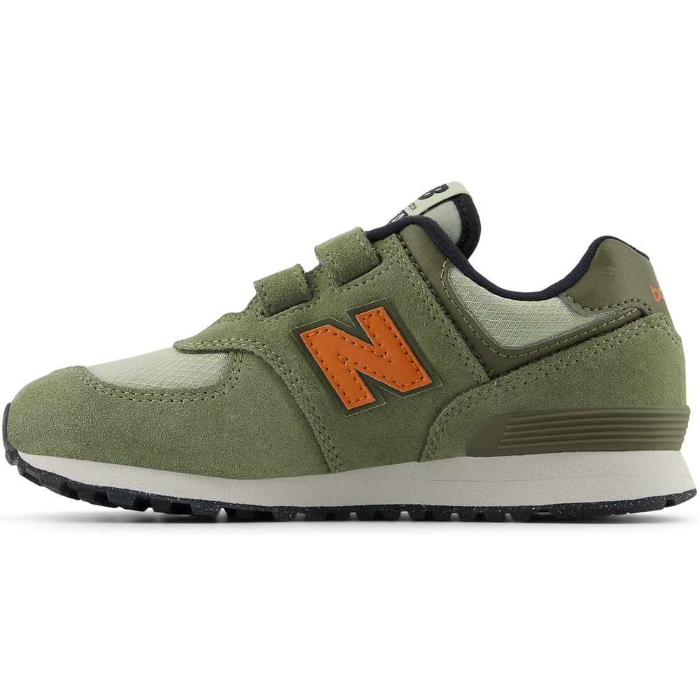 Buty dziecięce New Balance PV574SOF – zielone