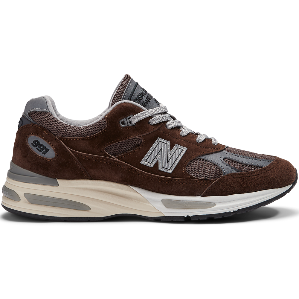 Buty unisex New Balance U991BR2 – brązowe