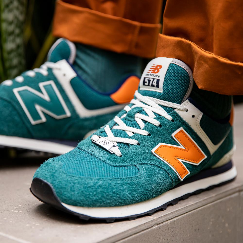 Buty unisex New Balance U574DI2 – zielone