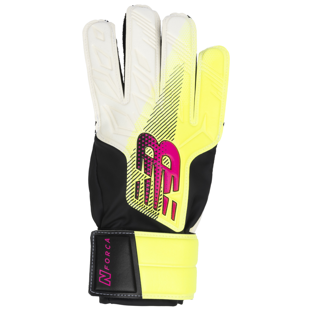 Rękawice bramkarskie juniorskie New Balance GK23311JWHN – białe