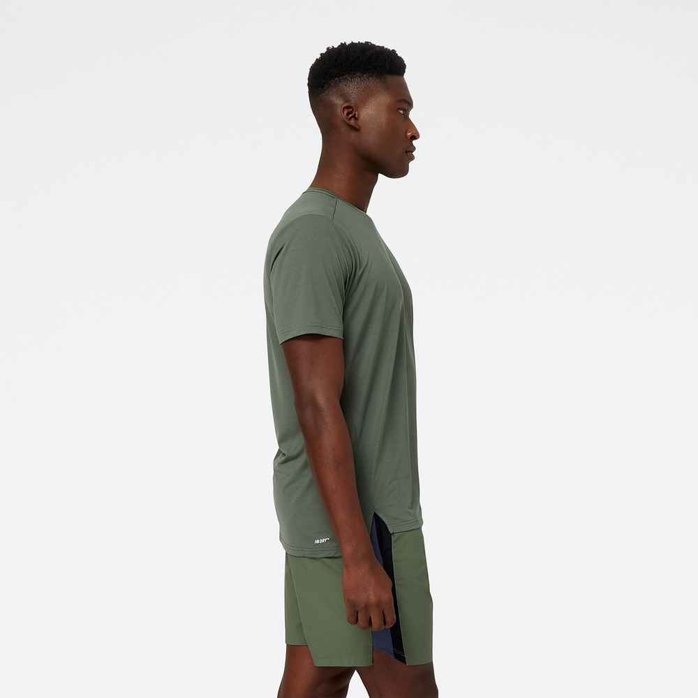 Koszulka męska New Balance MT23222DON – zielona
