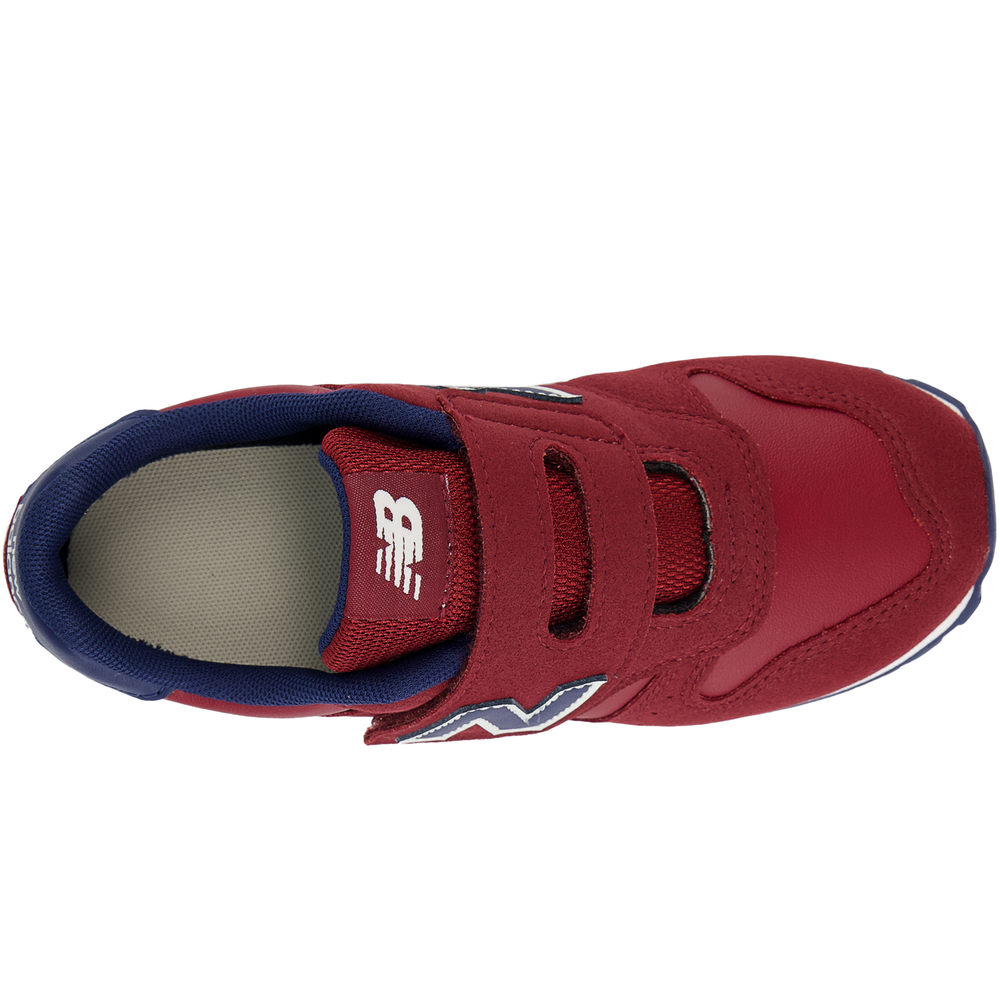 Buty dziecięce New Balance YZ373VK2 – bordowe