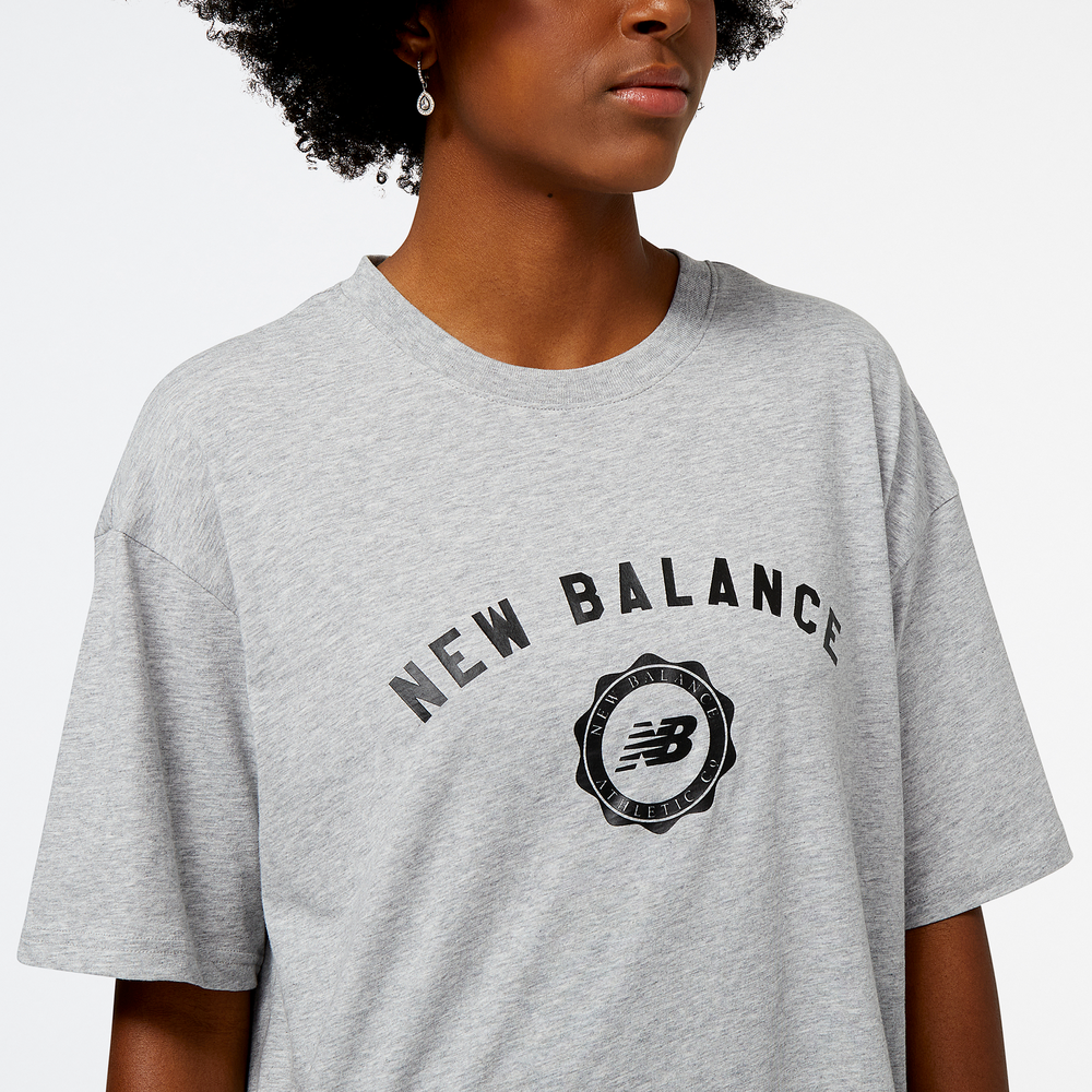 Koszulka damska New Balance WT31800AG – szara