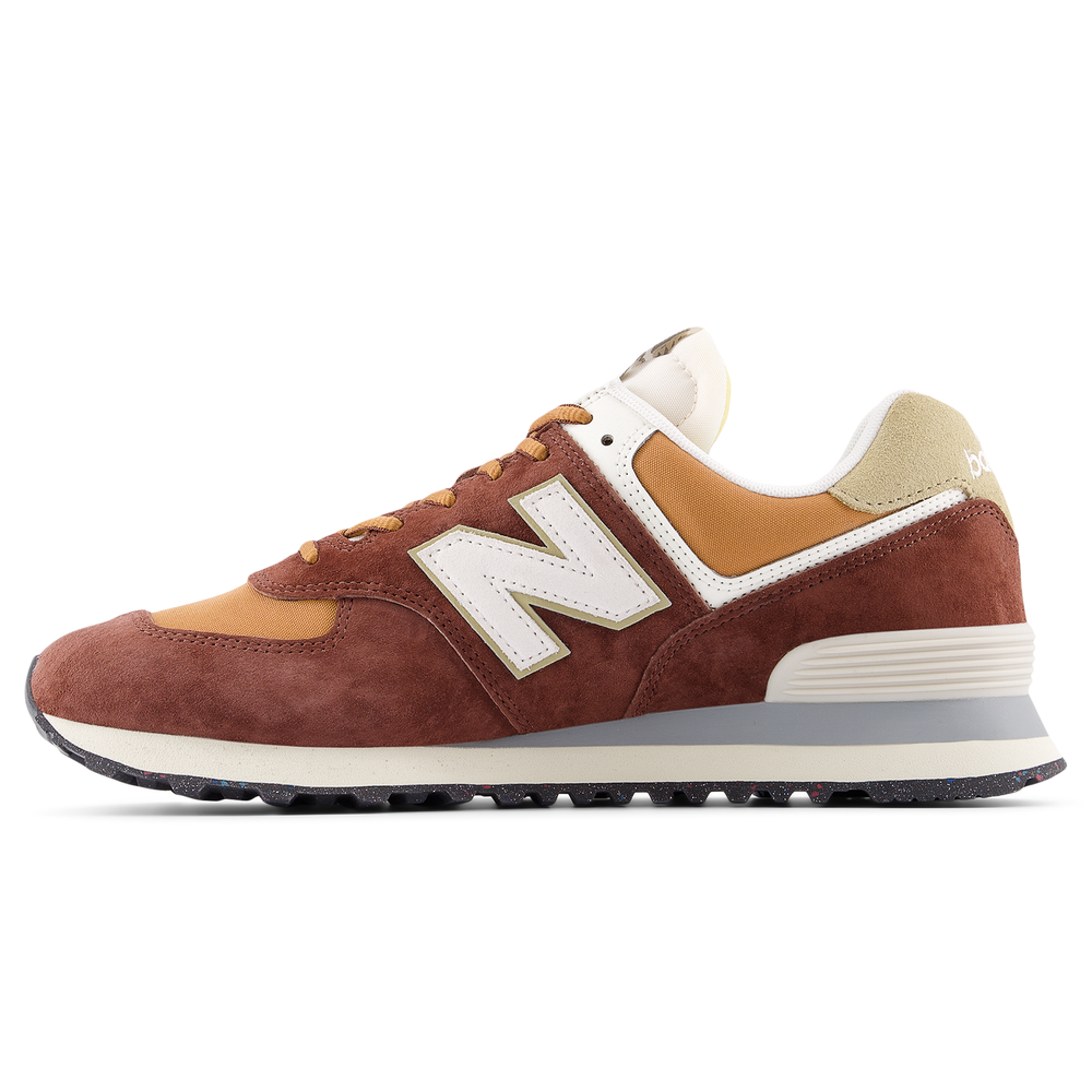Buty unisex New Balance U574MRR – bordowe