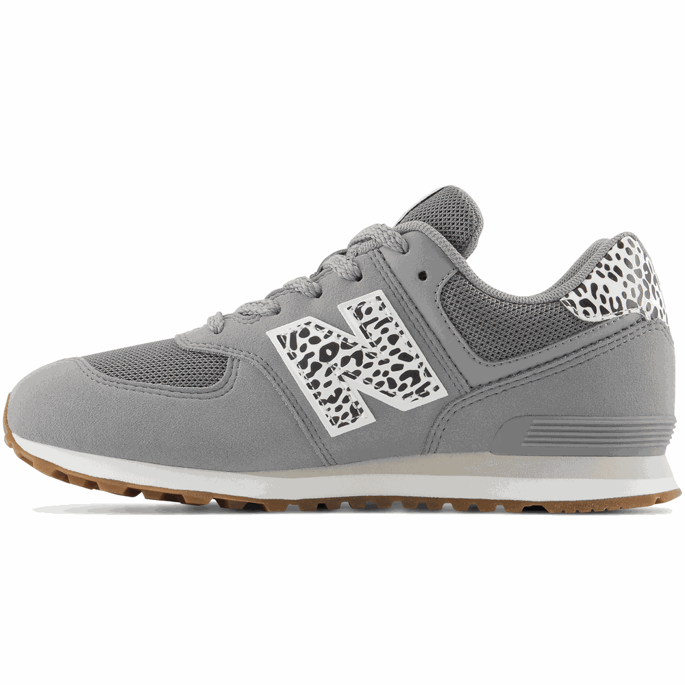 Buty dziecięce New Balance GC574AL1 – szare