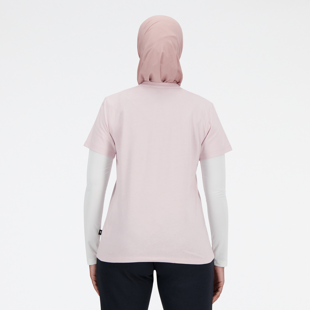 Koszulka damska New Balance WT41816SOI – różowa
