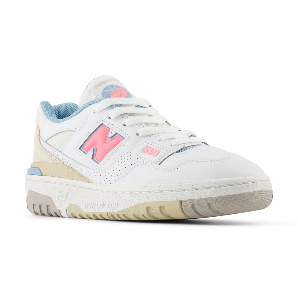 Buty dziecięce New Balance GSB550EP – białe