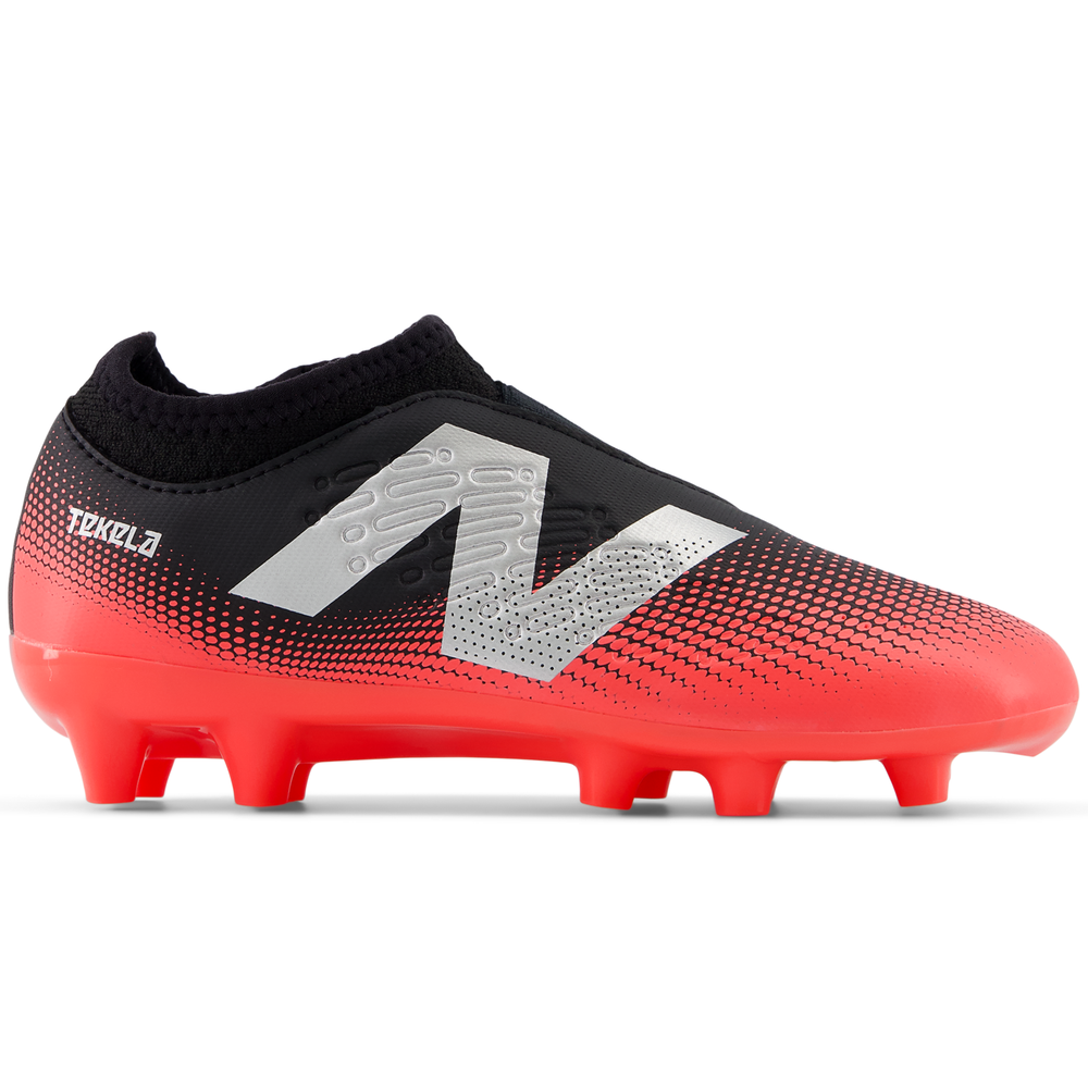 Korki dziecięce New Balance TEKELA V4+ MAGIQUE JNR FG SJT3FR45 – czerwone