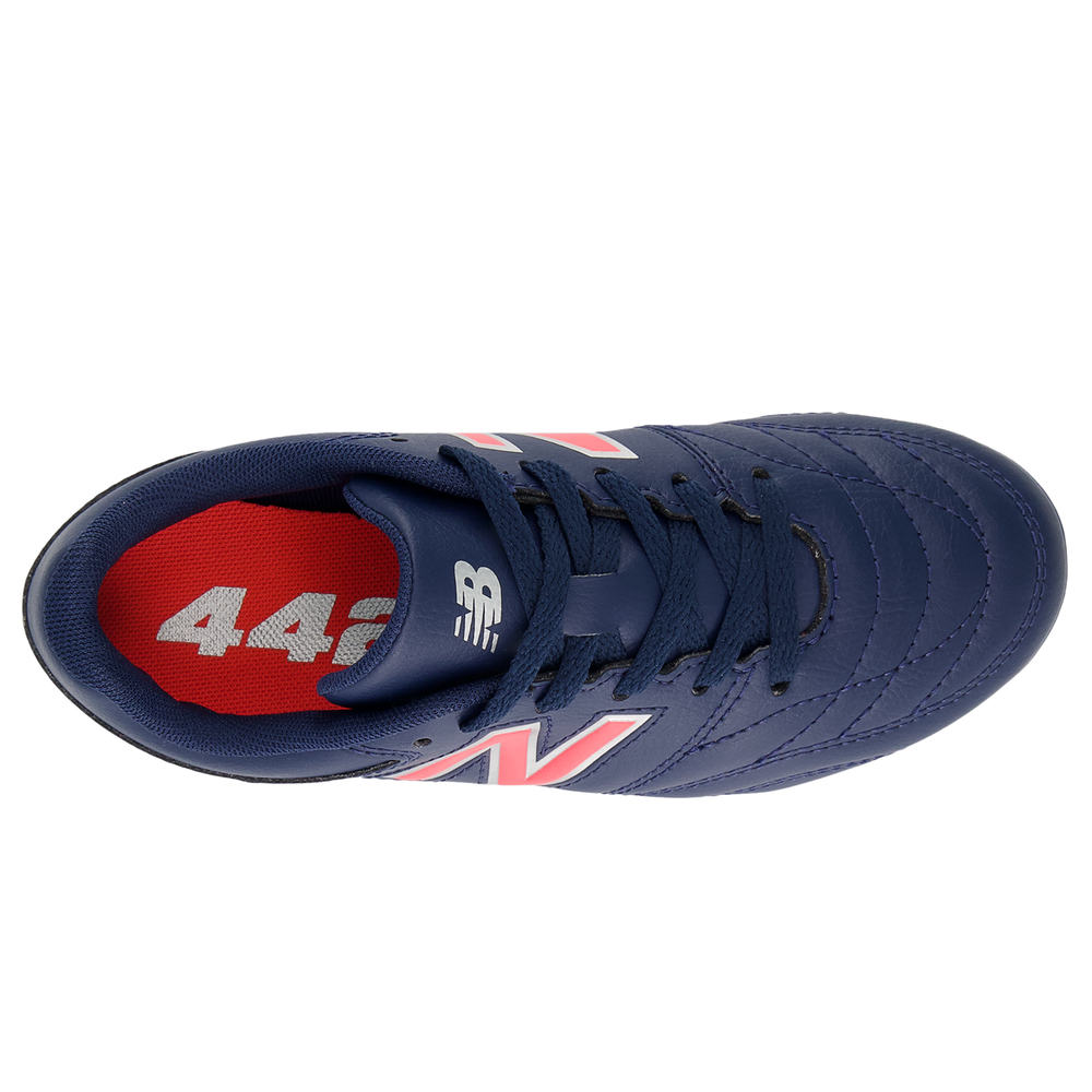 Korki dziecięce New Balance 442 ACADEMY JNR FG V2 JS43FMP2 – granatowe