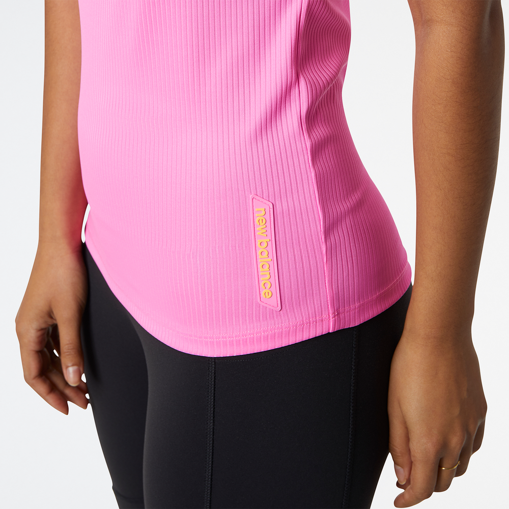 Koszulka New Balance WT21107VPK – różowa