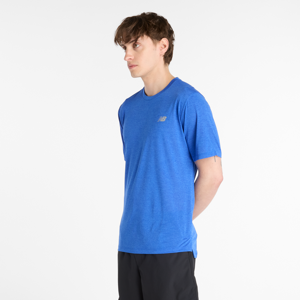 Koszulka męska New Balance MT41253BEA – niebieska