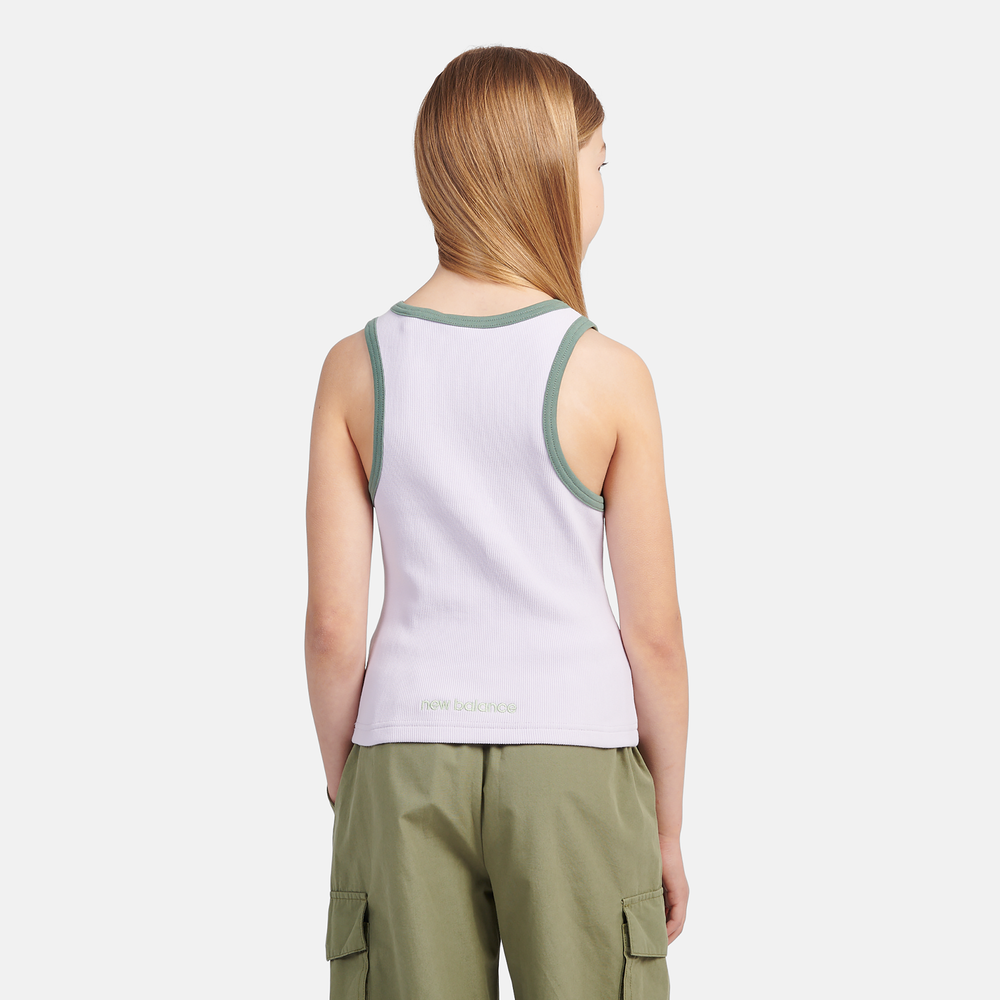 Koszulka dziecięca New Balance LAKG0139RIG – różowa