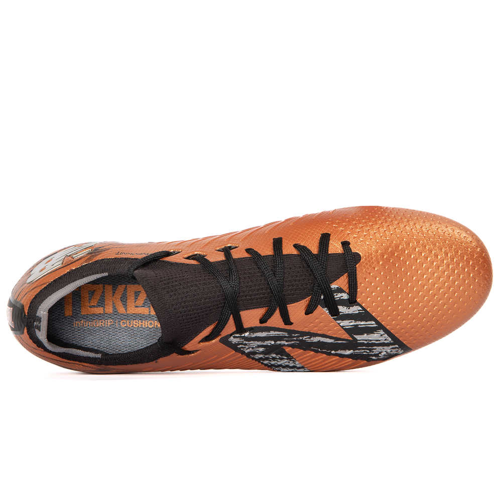 Korki męskie New Balance TEKELA V4 PRO FG ST1SLCB4 – pomarańczowe